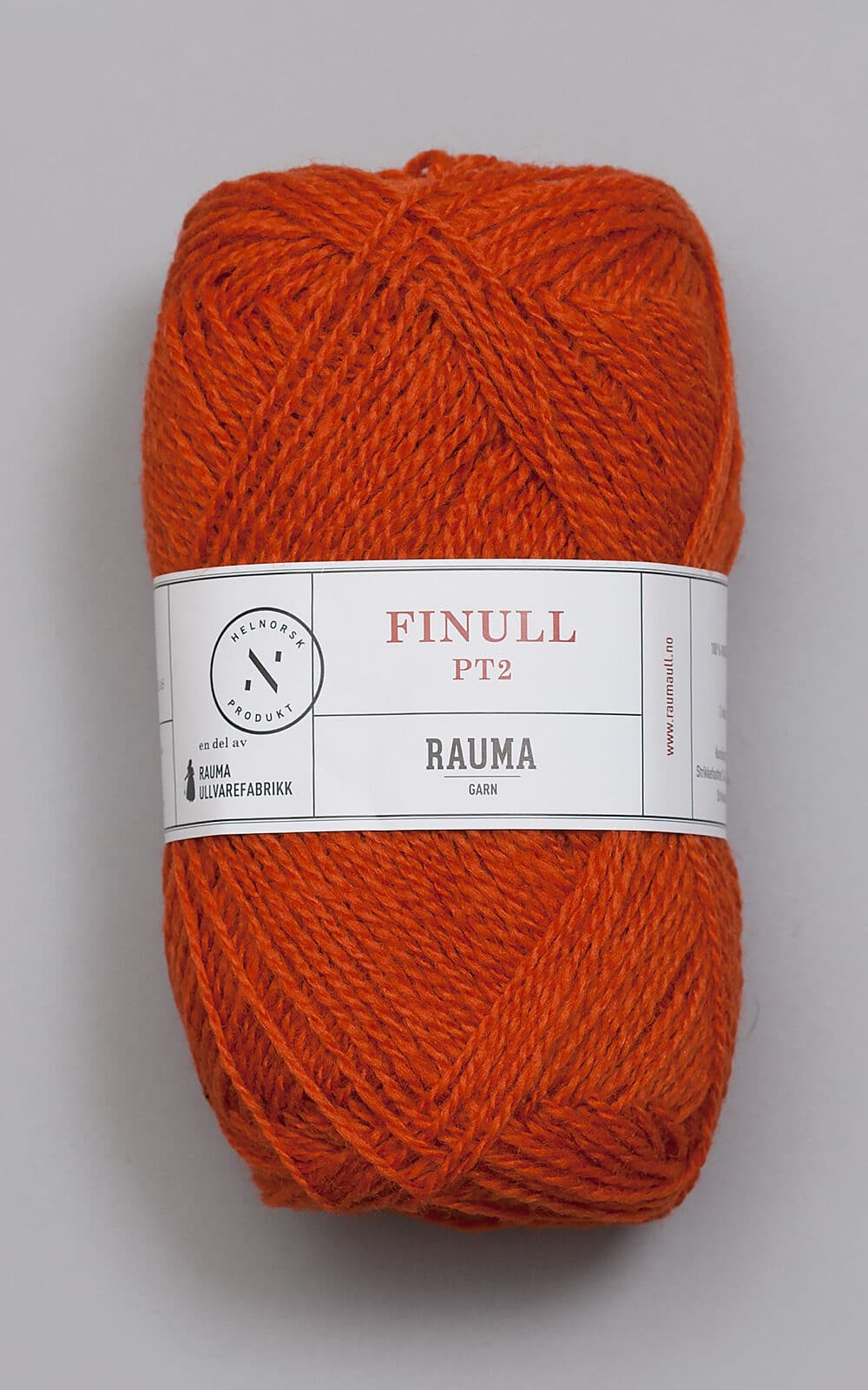 Billede af Finull - 4071 Mørk orange 4071 Mørk orange - variation - - Nordisk Garn