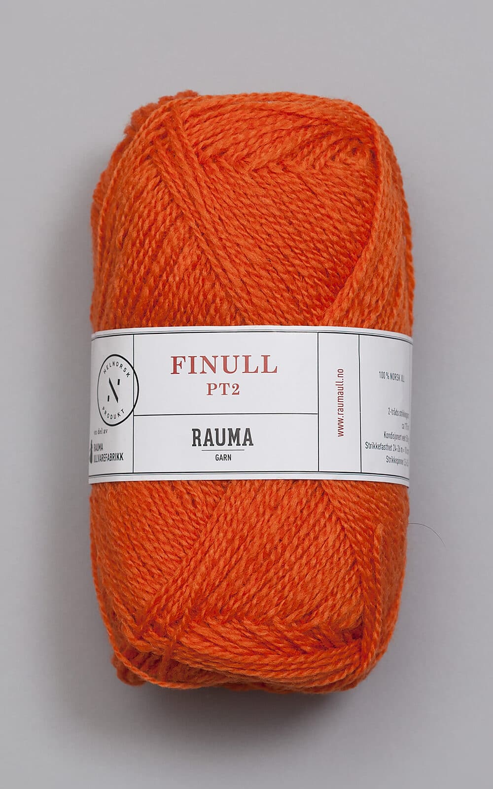Billede af Finull - 4205 Orange 4205 Orange - variation - - Nordisk Garn