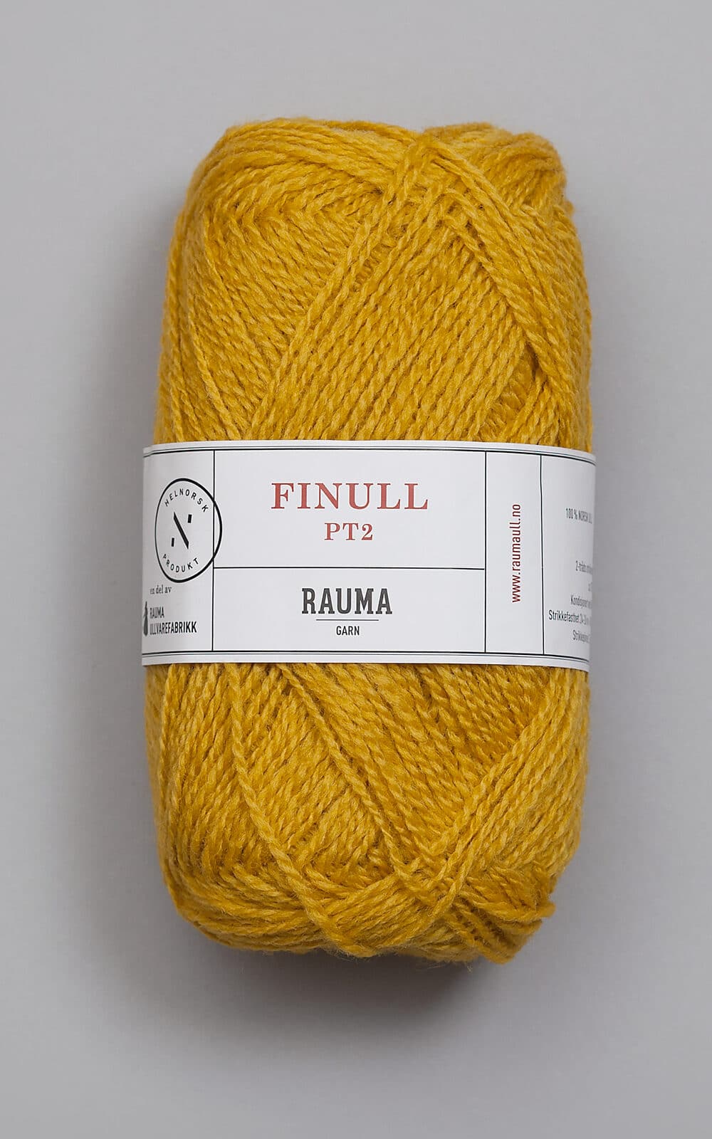 Billede af Finull - 450 Mørk gul 450 Mørk gul - variation - - Nordisk Garn