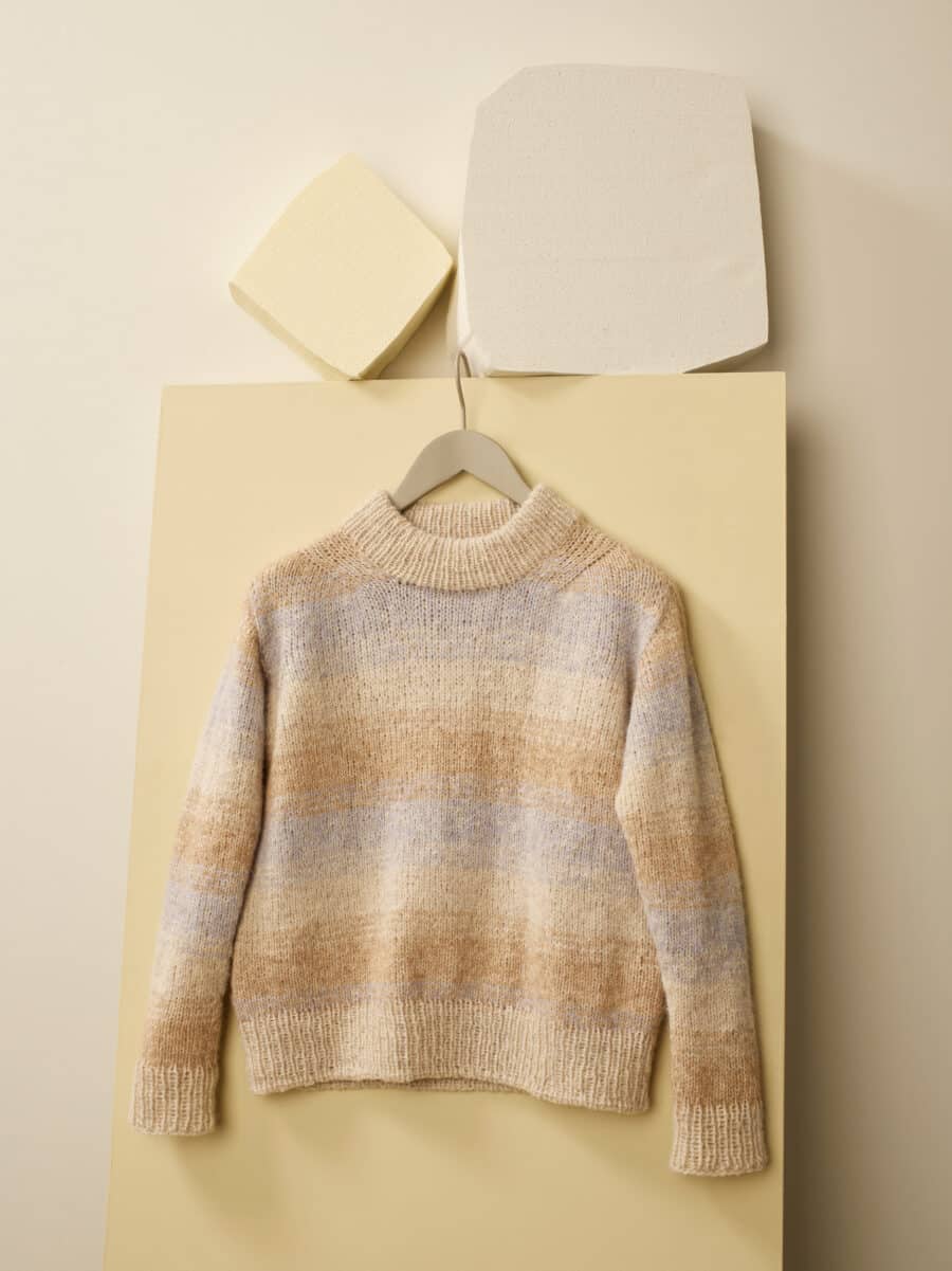 The granite sweater, nice and lovely soft sweater in fine wool and alpaca silk