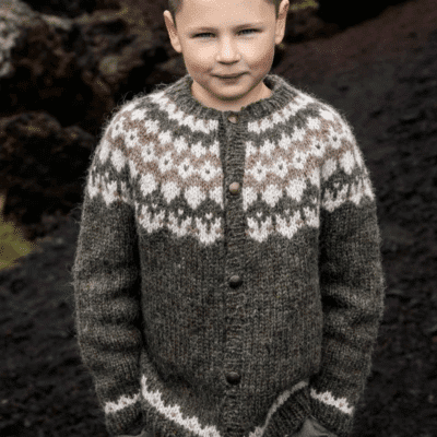 IJslandse trui voor kinderen