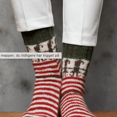elves dancing in lovely sock yarn